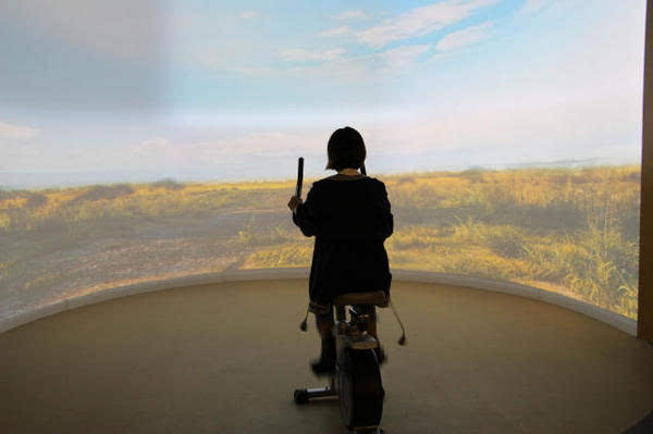 虚拟骑行 展厅vr骑行漫游