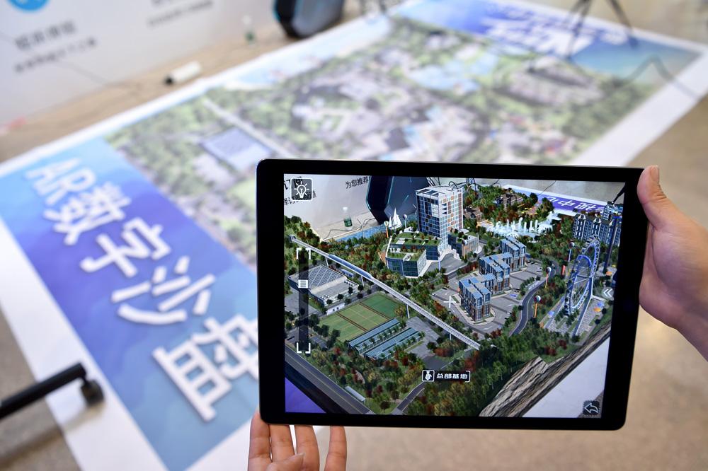 AR地产沙盘展示，北京AR虚拟沙盘价格